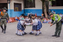 Se realizó actividad con los estudiantes del colegio Niña María del municipio