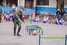 Se realizó actividad con los estudiantes del colegio Niña María del municipio