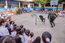 Se realizó actividad con los estudiantes del colegio Niña María del municipio