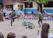 Se realizó actividad con los estudiantes del colegio Niña María del municipio
