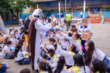 Se realizó actividad con los estudiantes del colegio Niña María del municipio