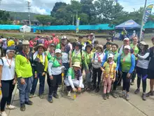 Agradecimiento especial a todos los grupos de caminantes del municipio