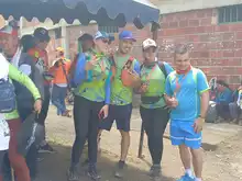 Agradecimiento especial a todos los grupos de caminantes del municipio