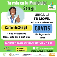 Invitación especial a jornada de tamizaje de Tuberculosis Hansen