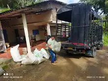 Jornada de recolección de residuos sólidos del sector rural