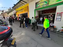 Se realizaron actividades de prevención, vigilancia y control, en la plaza de mercado y el parque la libertad