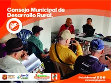 Se llevó a cabo reunión con el Consejo Municipal de Desarrollo Rural CMDR