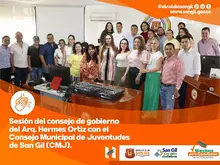 Sesión compartida con el Consejo Municipal de Juventudes San Gil