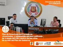 Sesión compartida con el Consejo Municipal de Juventudes San Gil