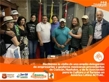 Visita internacional con sabor a México