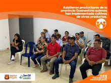 Socialización de proyectos de reactivación y conversión al cultivo de maíz para productores que anteriormente se dedicaban al tabaco