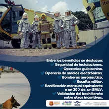 Los jóvenes entre 18 y 23 años pueden prestar su servicio militar en la Fuerza Aérea Colombiana 