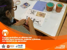 Cursos gratuitos en alianza con el SENA con iniciativa de aprender