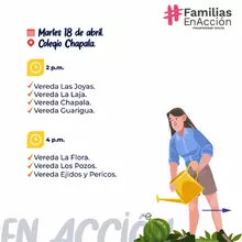 Primer encuentro comunitario semilla programa Familias en Acción sector Rural