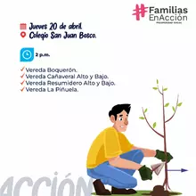 Primer encuentro comunitario semilla programa Familias en Acción sector Rural