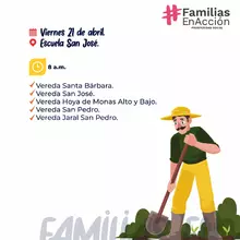 Primer encuentro comunitario semilla programa Familias en Acción sector Rural