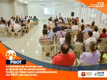 Estamos socializando el PBOT con toda la ciudad