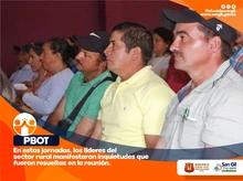 Estamos socializando el PBOT con toda la ciudad