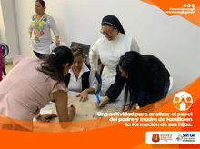 Taller con psicorientadores, psicólogos y rectores de las instituciones educativas para estudiar modelos de crianza