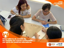 Taller con psicorientadores, psicólogos y rectores de las instituciones educativas para estudiar modelos de crianza