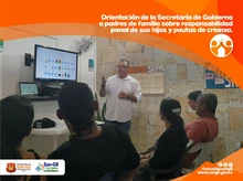 Charla sobre el buen uso de las redes sociales a la escuela de padres