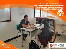 Asesoría a adolescentes sobre proyecto de vida