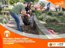 Jornada de limpieza Parque Santander