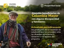 Estimado beneficiario de Colombia Mayor