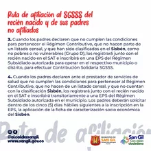 Conozca todo sobre su afiliación al Sisbén