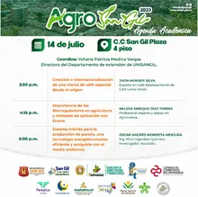 Agenda Académica AgroSanGil 2023