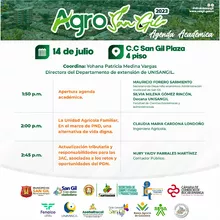 Agenda Académica AgroSanGil 2023