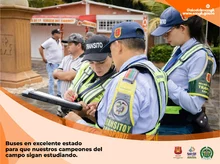 Revisión de elementos de seguridad de las busetas del transporte rural