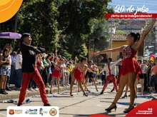 Desfile conmemorativo del 20 de julio