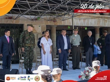 Desfile conmemorativo del 20 de julio