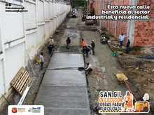 Avance en un 80% en la pavimentación de la calle 29