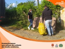 Jornada de reciclaje y recolección de inservibles