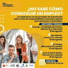 No sabe como conseguir un empleo