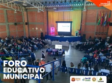 Desarrollamos el Foro Educativo Municipal