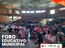 Desarrollamos el Foro Educativo Municipal