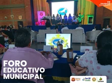 Desarrollamos el Foro Educativo Municipal