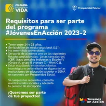 Joven: ¿Quiere ser beneficiario de jóvenes en acción?