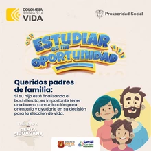 Estudiar es mi oportunidad