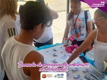 Desarrollamos jornada de prevención de embarazos en adolescentes