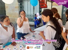 Desarrollamos jornada de prevención de embarazos en adolescentes