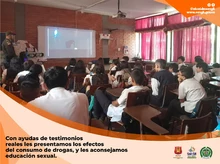 Charlas de prevención a jóvenes