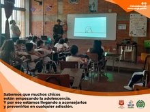 Charlas de prevención a jóvenes