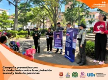 Campaña preventiva contra la explotación sexual y trata de personas