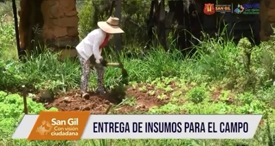 Proyecto de reconversión para cultivos desplazados, gestión de la Alcaldía de San Gil