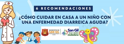 Cuidados para tener con los niños y niñas que presenten enfermedad diarreica aguda