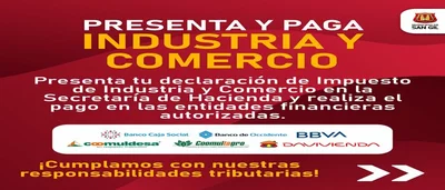 Presenta y paga el Impuesto de Industria y Comercio